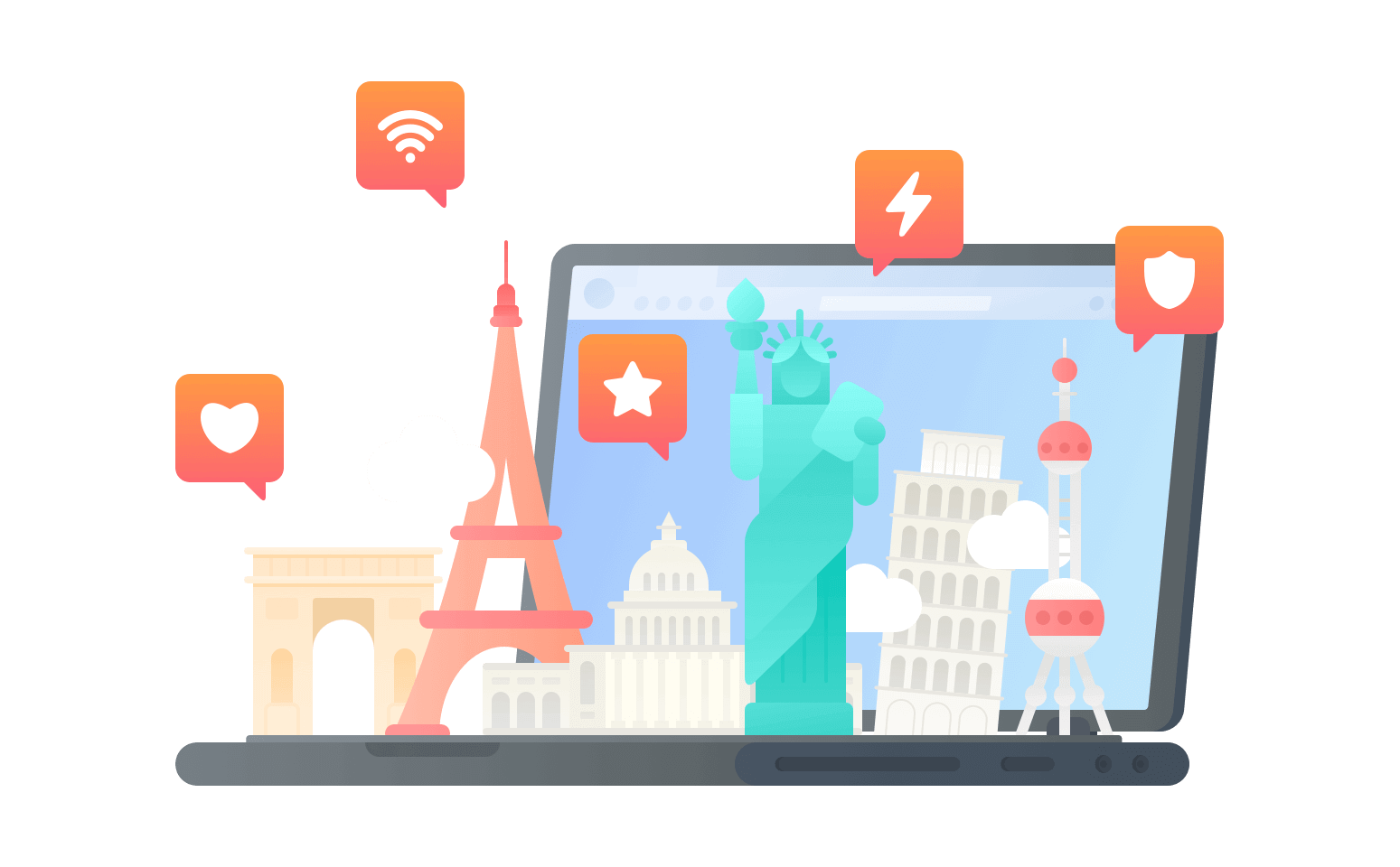 在美属维尔京群岛连接到中国的软件 - 返华VPN